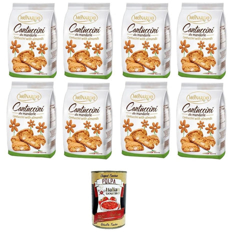 Monardo Kekse Monardo Cantuccini mit Mandeln, Mandel Kekse, 8x150 gr italienisch Original 8029044102435