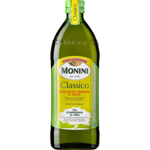 Monini Extra Natives Olivenöl 1 L nativ olio extravergine di oliva Classico italienisch Original