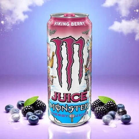 Monster Energy Drinks Monster Energy Juice Viking Berry 24x 500ml 5056784917770