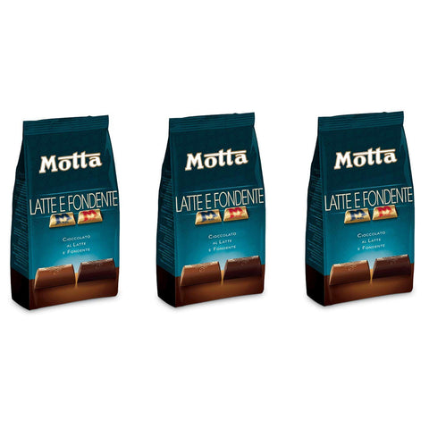 Motta Latte e Fondente Cioccolatini Milch und dunkle Pralinen Italienische Schokolade 3x150g Original italienisch Kekse