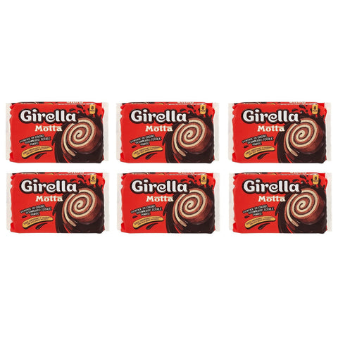 Motta Girella Snack Dolce da forno con farcitura al cacao Süßer Snack Backwaren mit Kakaofüllung ( ) 280g 6x 8 x 35g Original italienisch