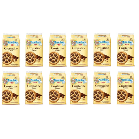 Mulino Bianco Kuchen Crostatina Cacao schokoriegel Schokolade kekse Kakao 40gr 120x Original italienisch