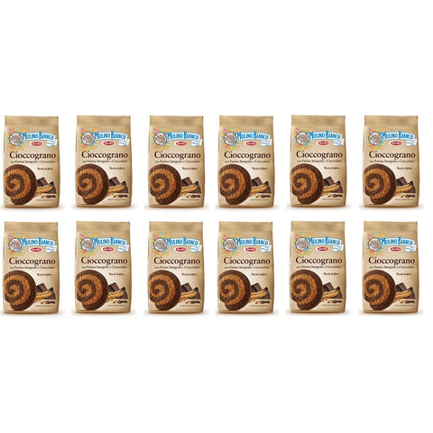 Mulino Bianco Cioccograno Vollkorn kekse mit schokolade kuchen 330 g 12x italienisch Original