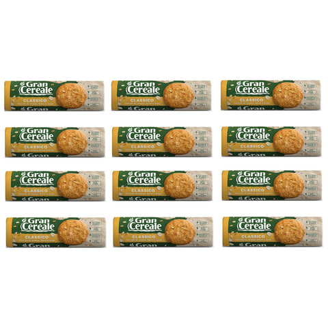 Mulino Bianco Gran Cereale Classico korn getreide kekse Multi Cerealien 250 g 12x italienisch Original