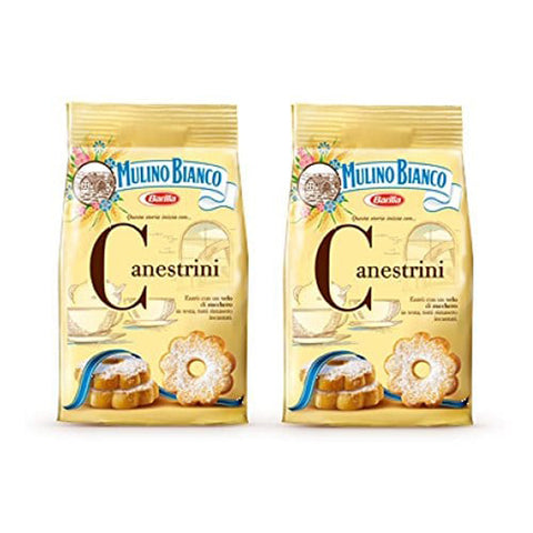 Mulino Bianco Canestrini Kekse mit zucker cookies brioche Kuchen 2x 200 g italienisch Original