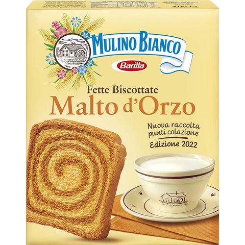 Mulino Bianco Fette Biscottate Armonie Malto d'Orzo 3x 315 g Original italienisch
