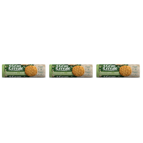 Mulino Bianco Gran Cereale keks mit reis Getreide kekse Multi Cerealien 3x 230g Original italienisch