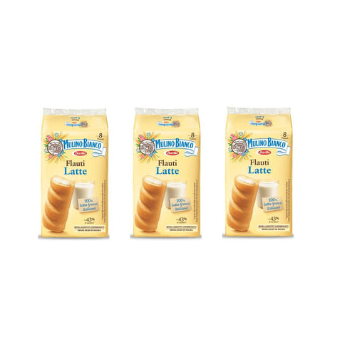 Mulino Bianco Kuchen mit Latte Milch Flauti kekse riegel milk snack 8x35g Original italienisch