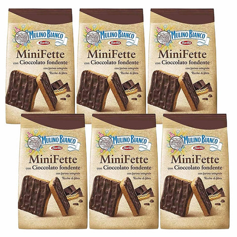 Mulino Bianco Kekse Mulino Bianco Italienische Kekse 330 g (Mini Fette, x6) italienisch Original 5905141662276