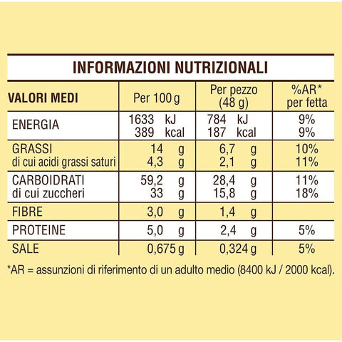 Mulino Bianco Kekse Mulino Bianco Tartelle Cuor di Mela Törtchen mit 100% Äpfeln Biskuit und Mürbeteig ohne Palmöl und ohne 16x 288g italienisch Original 8076809581394