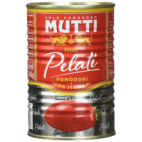 Mutti Pomodori bestern geschälte Tomaten sauce aus Italien 24x400g Original italienisch