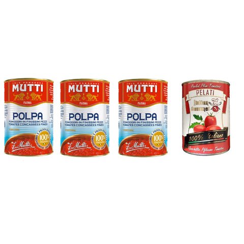 Mutti Tomatenpulpe Tomaten sauce 3x Original italienisch
