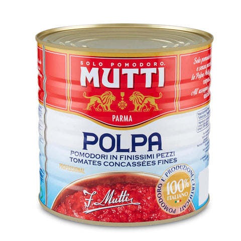 Mutti polpa di Pomodoro Tomatenpulpe Tomaten sauce 100% Italienisch 2,5 Kg Gemüse Original