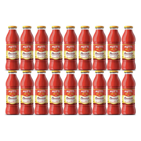 Mutti Passata di Pomodoro - Tomatensauce aus passierten Tomaten (18 x 700g) Original italienisch