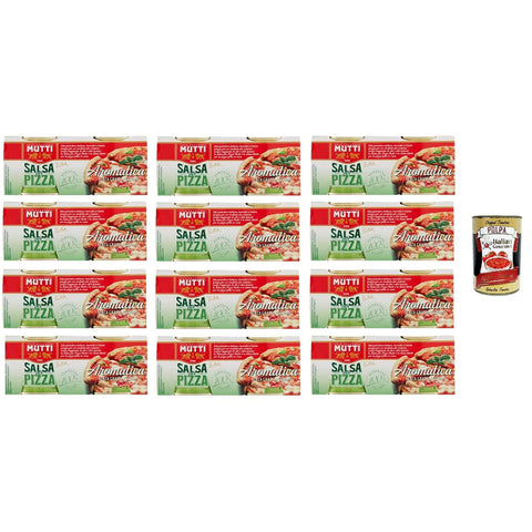 Mutti Salsa per pizza Aromatizzata Aromatisierte Pizzasauce 2x210gr italienisch Original