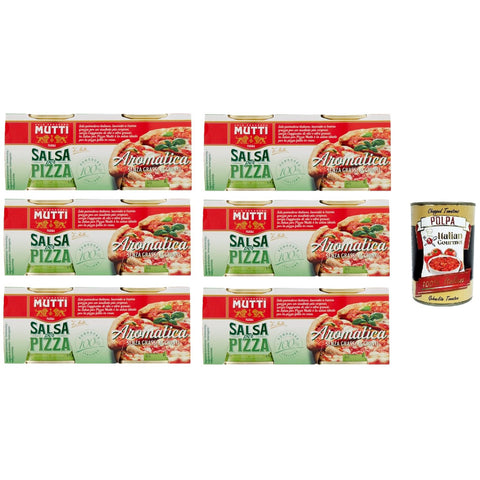 Mutti Salsa per pizza Aromatizzata Aromatisierte Pizzasauce 2x210gr italienisch Original