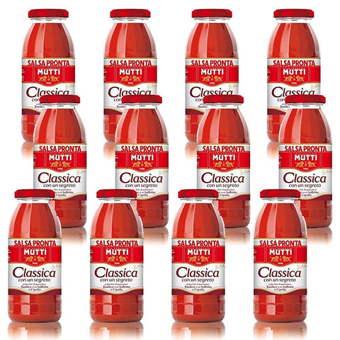Mutti Salsa Pronta Pomodoro Classica Tomatensauce 100% Italienisch 300g 12x Original italienisch