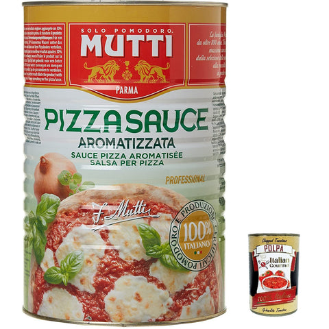 Mutti Pizza Sauce Aromatica Pizza Sauce Pizzasauce Aromatisch 6x 4.1kg italienisch Original