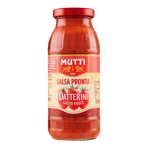 Mutti Salsa Pronta Pomodoro Datterini Tomatensauce 100% 12x300g Original italienisch