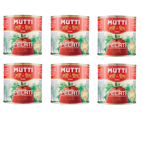 Mutti Professional Mediterranei Mediterrane Geschälte Tomaten 6x2,5kg Original italienisch