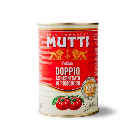 Mutti Tomatenmark Mutti doppio concentrato Tomatenpaste Tomaten sauce 100% Italienisch 140 g Tomatenmark Original 8005110200205