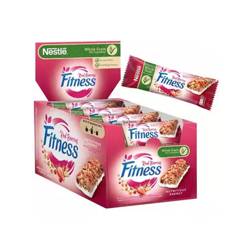 Nestlé Müsliriegel Nestlé Fitness barrette Frutti rossi Vollkornmüsli- und rote Fruchtriegel Vollkornmüsli und rote Fruchtriegel, 24er-Packung 5900020033703