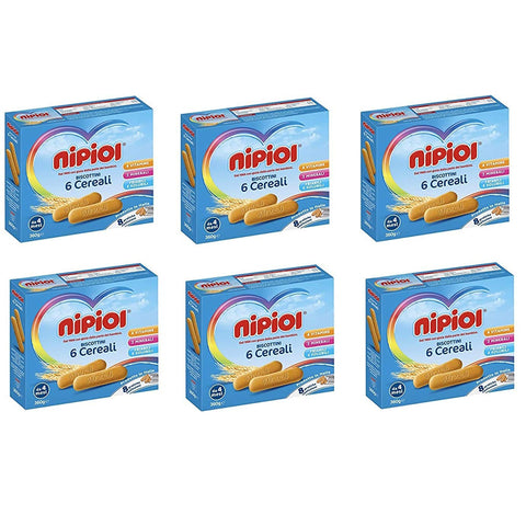 Nipiol il biscottini kinder kekse ab 6 Monaten 360 g 6x italienisch Original