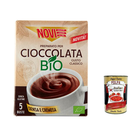 Novi Kakao & Heiße Schokolade Novi BIo Cioccolato caldo Classico heiße schokolade istant chocolate 5x 25 g schoko Kakao & Heiße Schokolade italienisch Original 8006380225653