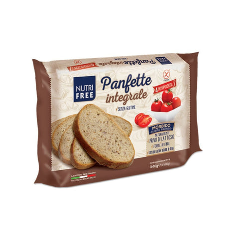 Nutrifree Panfette Integrale glutenfreies Vollkornbrot 340 g italienisch Original