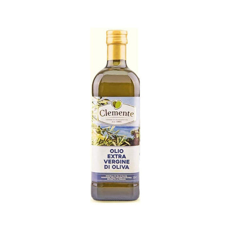 Olearia Clemente Olio Extra Vergine di Oliva Natives Olivenöl extra Mischung aus Olivenölen kalte Extraktion 1 Lt 6x italienisch Original