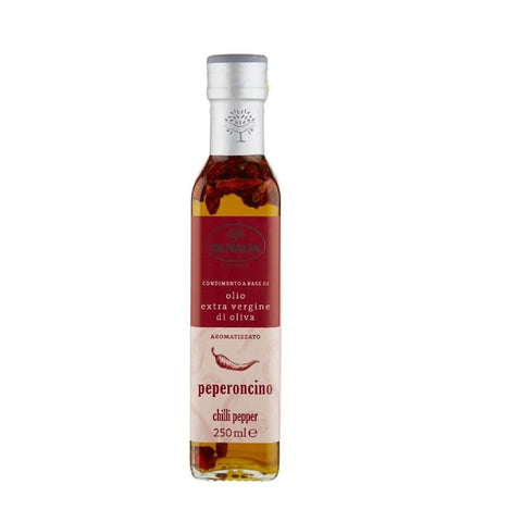 Olitalia Trüffel Olitalia Olio Condimento a Base di olio extra vergine di oliva all'aroma di peperoncino, Extra Natives Olivenöl Chili -Pfeffer geschmack 250ml SONDERANGEBOT 8007150901678