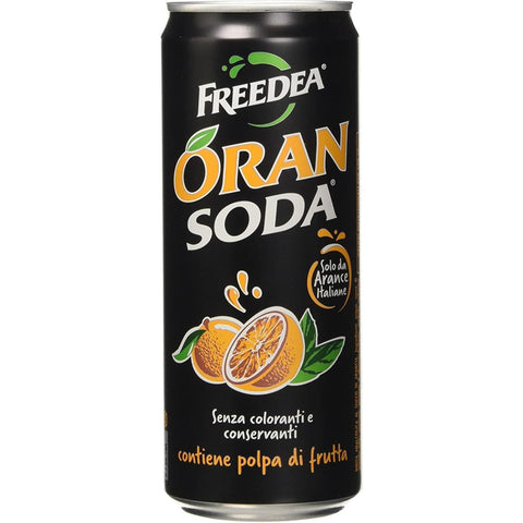 Oran Soda San pellegrino Dose Tonica getönten Erfrischend 330 ml 24x italienisch Original