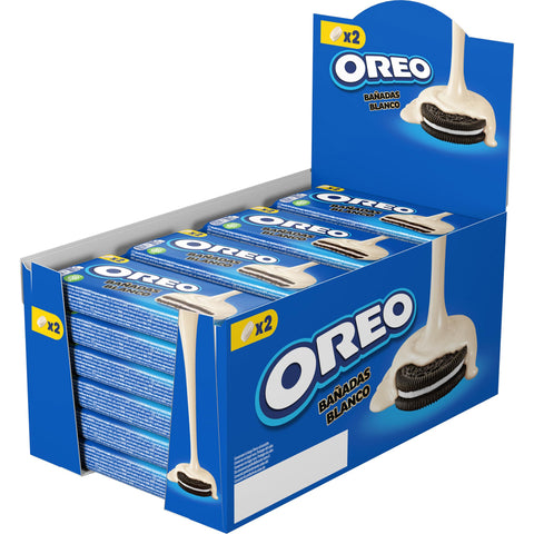 Oreo Bañadas al cioccolato bianco  Kekse mit weißer Schokoladenbeschichtung - 24x41 g italienisch Original
