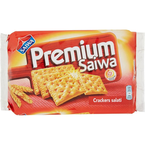 ORO SAIWA Crackers ORO SAIWA Saiwa Premium Crackers Cracker Salati gesalzen aus Italien 12x 315 g italienisch Original 7622300767358