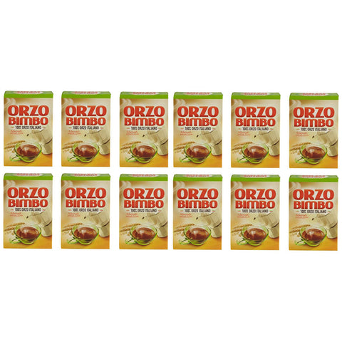 Orzo Bimbo gemahlen Mokka lösliche Gerste Getreidekaffee Kaffee 12x500g Original italienisch Getränk