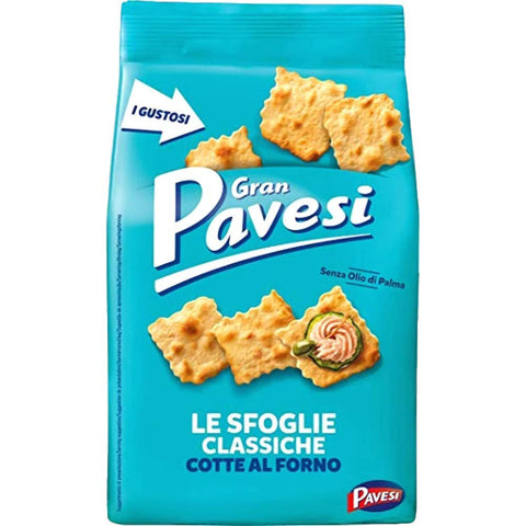 Oui Aus Italien Barilla Gran Pavesi Sfoglie Knallbonbons Gran Pavesi Le Sfoglie Classiche Cotte al Forno Snack 190 g Original italienisch