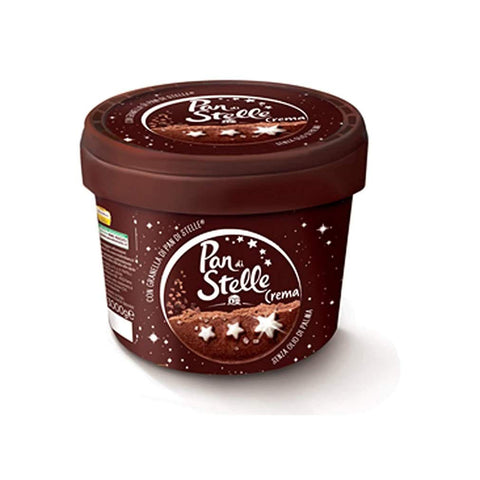 Pan di Stelle Crema Spalmabile Haselnuss Streichfähige Creme Sahne mit Kekskörnern ohne Palmöl 3x 3Kg Original italienisch