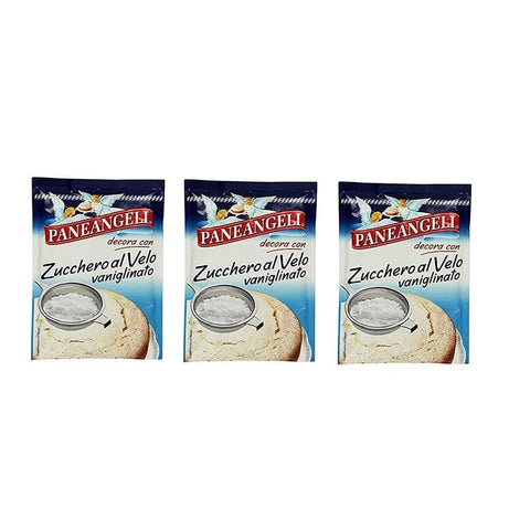 Paneangeli Puderzucker Paneangeli Zucchero a velo Vanigliato Vanille-Puderzucker 120 g 3x Original italienisch