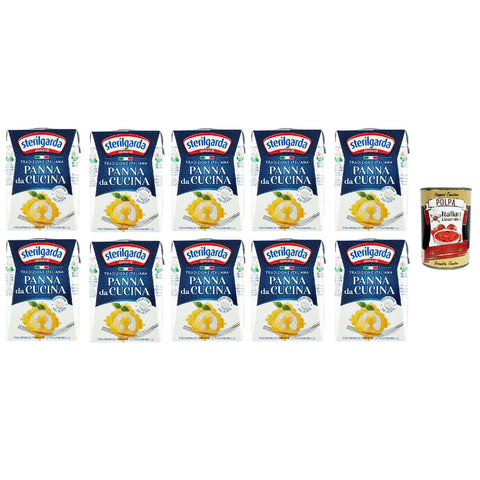 Parmalat Sterilgarda Panna da Cucina Kochsahne Packung 10 x 200 ml italienisch Original