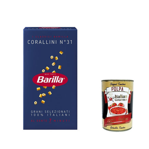 Pasta Corallini Nudelgerichte Pasta Corallini Nr. 31 italienisch Nudeln 500 g pack Nudelgerichte Original 8076800315318