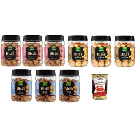 Gullon Testpaket Crackers Schinken 1x250g Original italienisch Snack