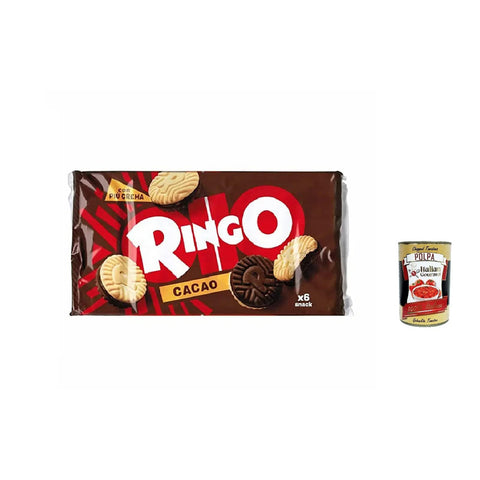 Pavesi Ringo Kakao Cacao Kekse Biscuits Cookies 330 g Familienpaket italienisch Original
