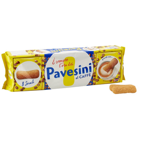Pavesi Kekse Pavesi Pavesini Caffè / Biskuits mit Kaffee 200 gr. Original italienisch 8013355999785