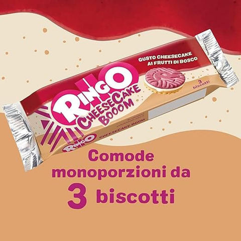 Pavesi Kekse Pavesi Ringo Pavesi Cheesecake Cheese cake Booom box 42 Einzelportionen italienisch Original