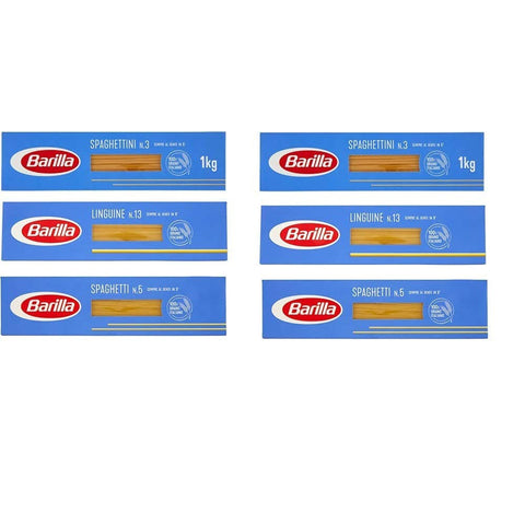 Pavesi 12Pz Testpacket barilla Linguine13 Spaghetti5 Spaghettini3 pasta lunga Längliche Pasta italienisch Original