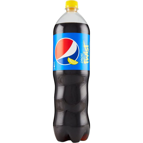 Pepsi Cola Pepsi Twist Limone Zitrone drink kohlensäurehaltiges Getränk PET 1,5 lt Cola italienisch Original 4060800129680