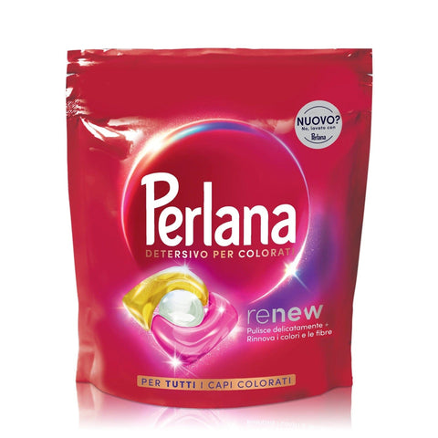 Perlana Renew Colorati All in 1 Caps Waschmittel in Kapseln für Waschmaschine 6 Packungen mit je 20 Kapseln italienisch Original