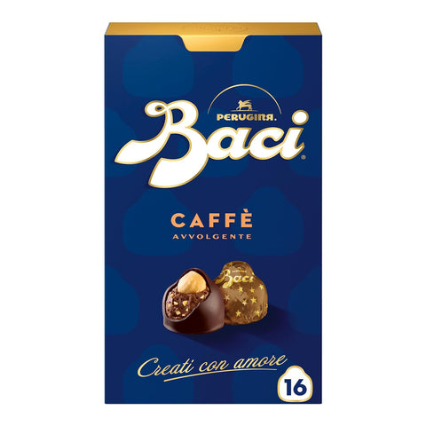 Perugina Baci Perugina Kaffee saubere Pralinen mit dem Geschmack von Kaffeebox gefüllt 200 g italienisch Original