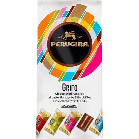 Perugina Kakao & Heiße Schokolade Perugina Grifo Milch & Dunkle 51%, dunkle 70% Italian Schokolade Kakao 200g 6x Original italienisch 8000300350517
