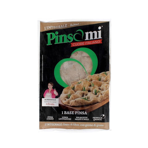 Pinsami cuore italiano Pizza MHD 13/09/2026 Pinsami Pinsa Gourmet Integrale, Vollkorn Pinsa hausgemacht von Benedetta, 2 Stück à 230 Gramm 8055186191044